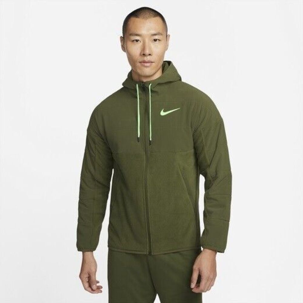 Nike Therma Fleece Full-Zip Winterized Rough Green - Green Strike Size 2XL New